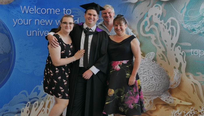 Kieran Marchant graduation