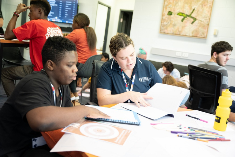 Workshops at Year 11 Aspire Camp