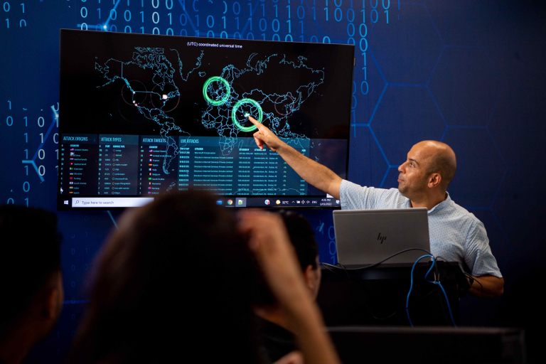 Image of cyber security at CDU