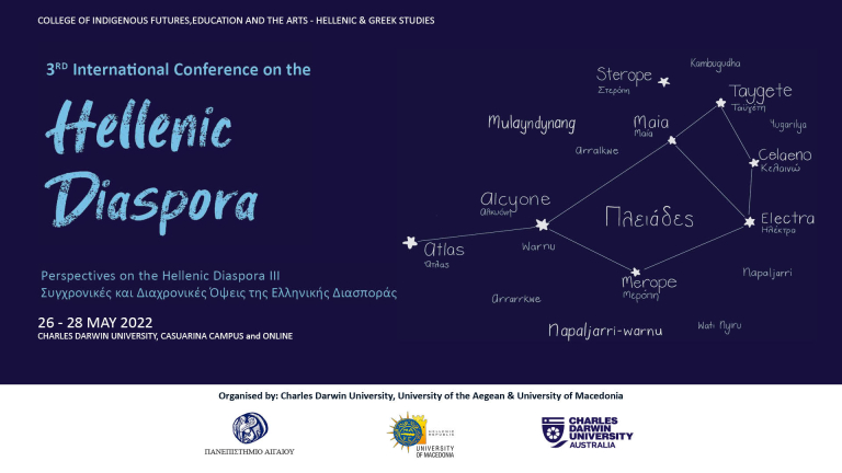 Hellenic Diaspora 3rd International Conference