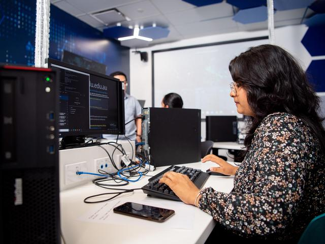 IT cyber security student