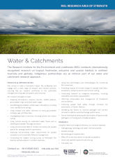 Water and catchments flyer thumbnail