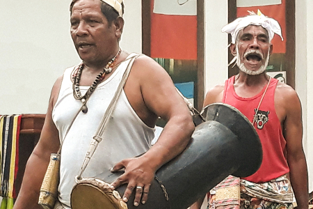 Exhibition opening in Dili