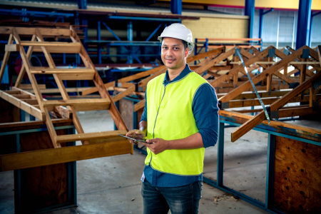A Charles Darwin University (CDU) student has developed an augmented reality app to aid construction safety training in remote NT communities.
