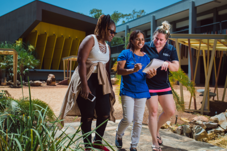 A group of CDU social work students