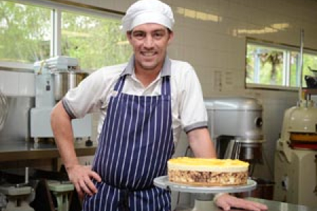CDU Certificate III in Retail Baking student Chris Field has taken out the Apprentice Baker section at the national Excellence in Baking 2013 competition