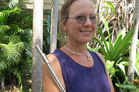 Music teacher Aniko Debreceny brings song into learning