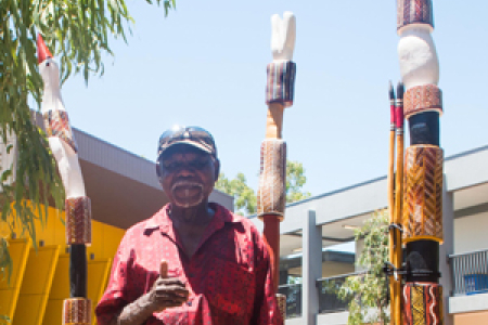 Artist Eymard Tungatalum