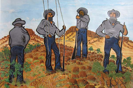 “Puppets and Puppeteers”, Kathleen Wallace’s artistic response to the John McDouall Stuart statue.