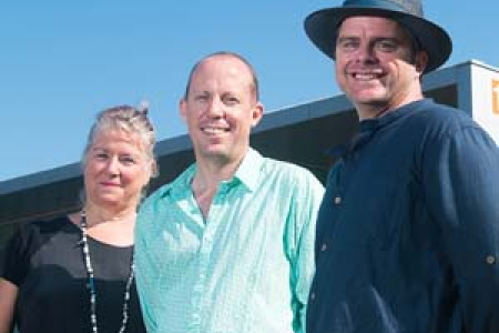 Joanna Barrkman, Matt Ward and Paul Johnstone