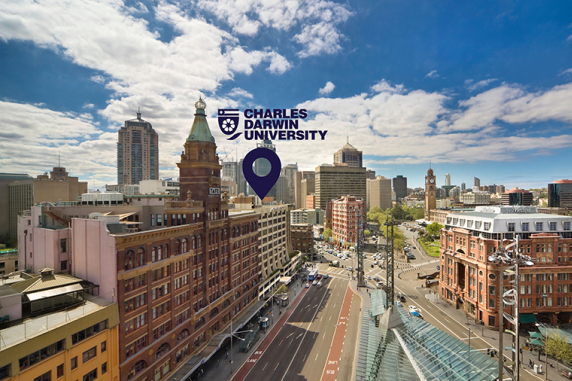 Sydney campus street view