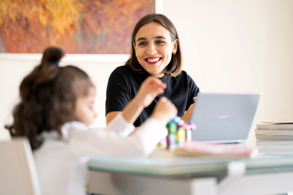 Yulia Shche and daughter