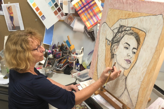 arts immersion program with Anne-Marie Cullinan