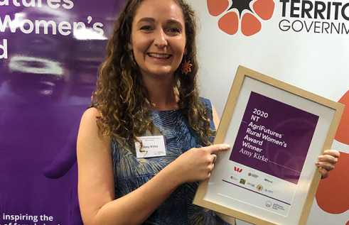 NT Rural Women’s Award winner Amy Kirke