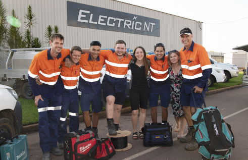 Electric NT group photo