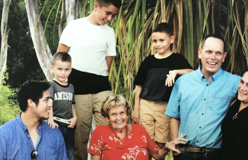 Debra's happy family