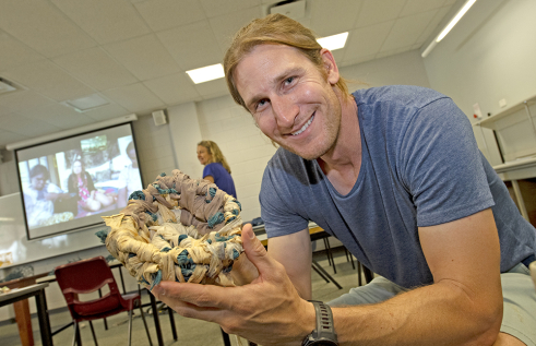 Student Duane Heywood