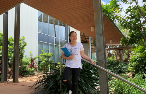 International student Julie