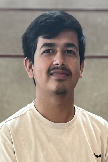 Male with white shirt