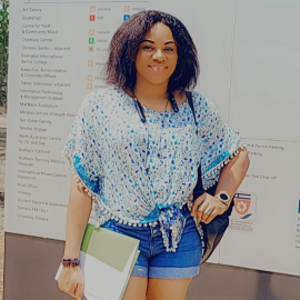 Chigozie on campus